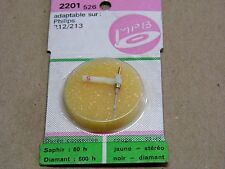 Diamant Saphir Aiguille Pointe  de remplacement pour Philips GP212 et GP213