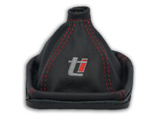 POUR ALFA ROMEO 159 04-11 SOUFFLET LEVIER DE VITESSE BRODERIE ti COUTURES ROUGE