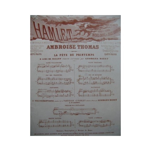 Thomas ambroise hamlet - thomas, la