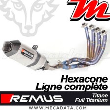 Ligne complète échappement REMUS Full Titane Honda CBR 1000 RR Fireblade SP 2018