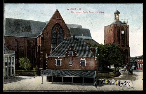 Workum église réformée - workum,,