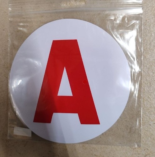 Disque jeune conducteur - a,