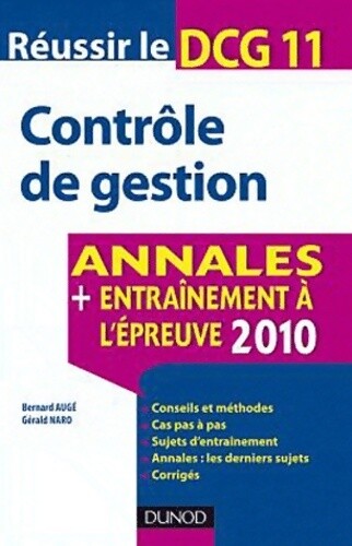 Réussir dcg contrôle - le,