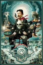 PLAQUE MÉTAL  NIKOLA TESLA