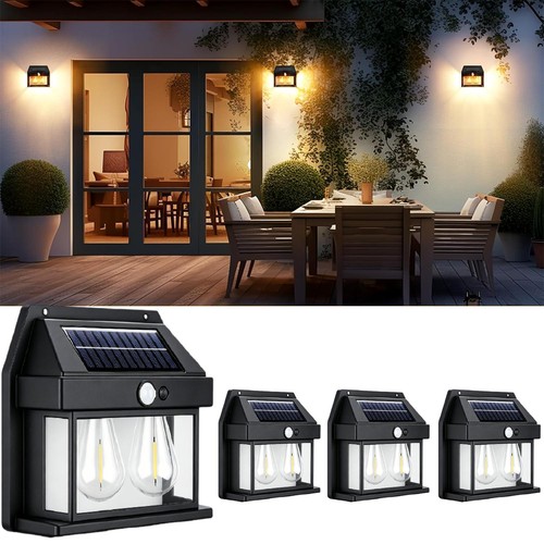 Solar wall lights outdoor - wall,