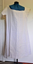 ANCIENNE CHEMISE DE NUIT FEMME EN LIN