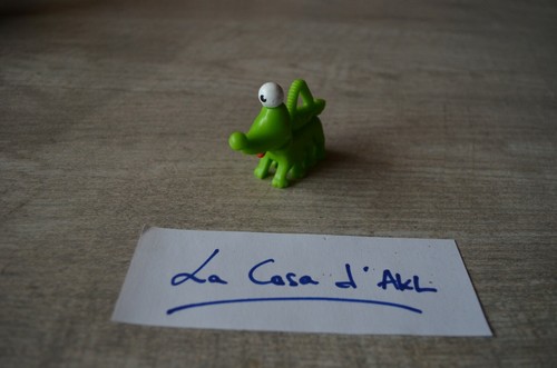 Figurine chien alien - figurine, à