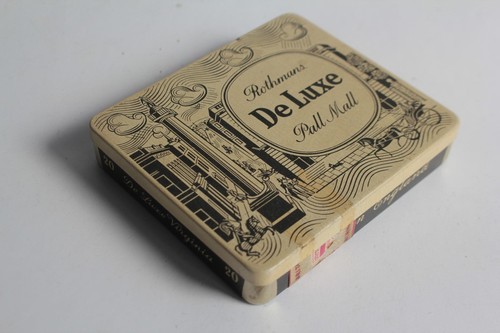 Boîte cigarettes tôle - boîte, à