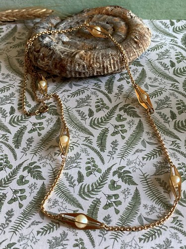 Vintage ancien fin collier - ancien,