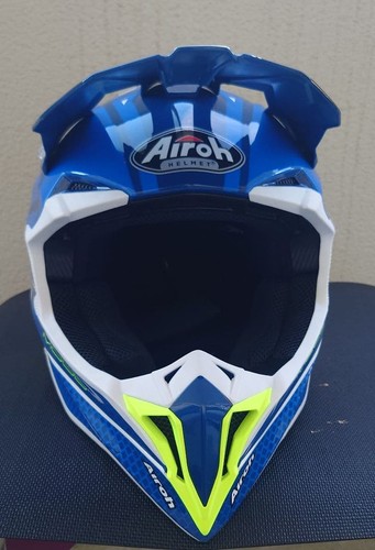 Airoh wraap mood blue gloss - gloss, xl