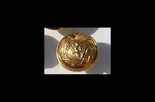 Rare bouton blason vautour - rare,