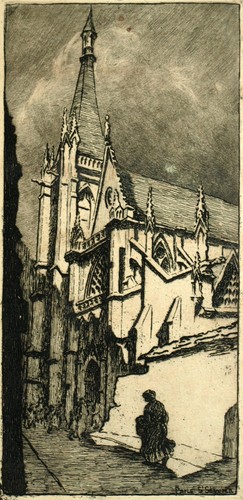Saint severin church paris - in,