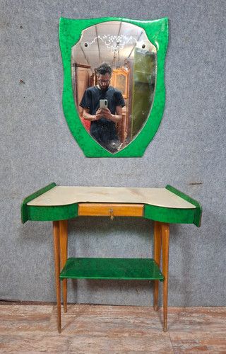 Console miroir art déco - et,