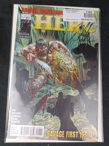 Herc signed greg pak - -,
