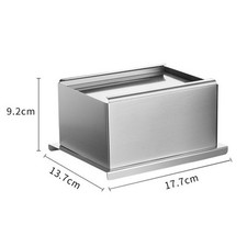 Presse à tofu avec construction en acier inoxydable comprend tissu à fromage 6