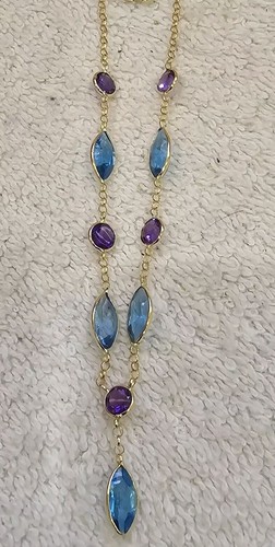 14k yellow gold necklace - yellow,