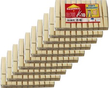 LOT DE 100 PINCES A LINGE PLASTIQUE GEANTE PINOCCHIO