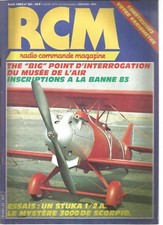 RCM N°24 CONSTRUIRE UN VARIOMETRE / 1/2 AVIONS / MYSTERE 3000 / FISELER STORCH