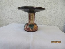 Très belle coupe sur pid en faïence de Quimper Guillivic