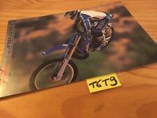 Yamaha gamme YZ 80 125 250 PW 50 80 2000 brochure catalogue moto prospectus pub
