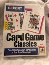 Expert Software Card Game Classics For Windows Big Box Factory Sealed 1994