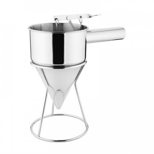 Entonnoir inox piston 3 - entonnoir, 1,3