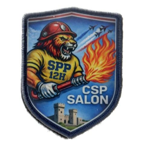 Ecussons pompiers salon - salon, de