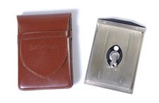 CHASSIS ROLLEIFLEX CUT FILM HOLDER TESSAR PLANAR XENOTAR AVEC ÉTUI CUIR