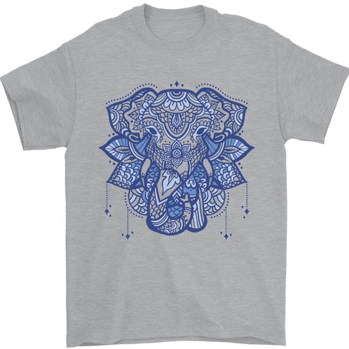Mandala art éléphant shirt - mandala,