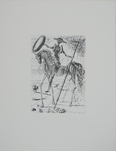 Salvador dali don - dali, quichotte