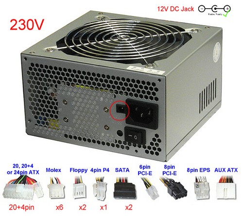 Standard atx psu - atx,