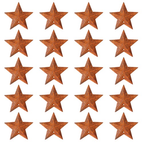 Rustic chocolate five pointed - chocolate, five-pointed