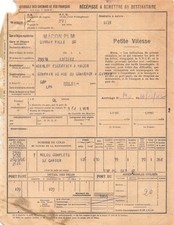 1942 CHEMINS DE FER FRANCAIS A