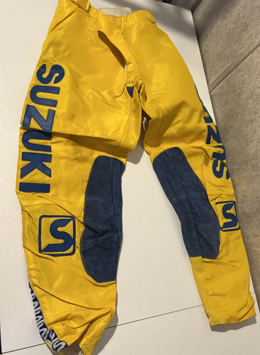 Vintage suzuki motocross - vintage, pants