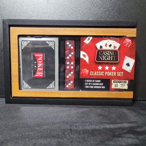 Casino night classic poker - night, set
