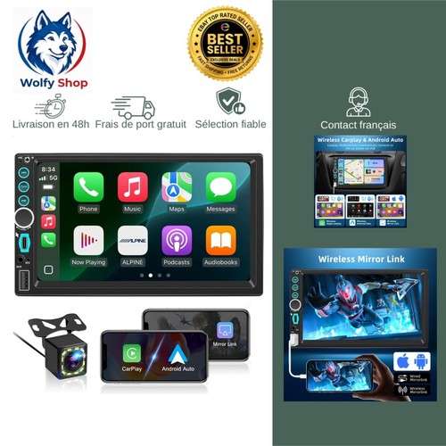 Autoradio din bluetooth - din,