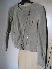 blouson veste Cuir daim vêtement femme M L  T3 40/42 marque 125€- NEUF