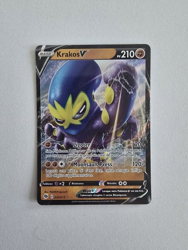 Carte pokémon krakos v - pokémon,