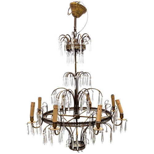 Lustre suédois bronze - lustre,