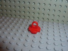 Attache LEGO Red train Tile with Lifting Ring 2376 /Set 7075/6541/7823/5078/4924