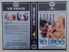 JAQUETTE VHS - VIE PRIVEE -