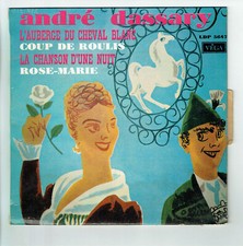André Dassary Vinyl 45 Runden EP L'Auberge Du Pferd Weiß - Rose-Marie - Vega