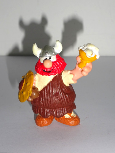 Figurine vintage pvc hägar - pvc,