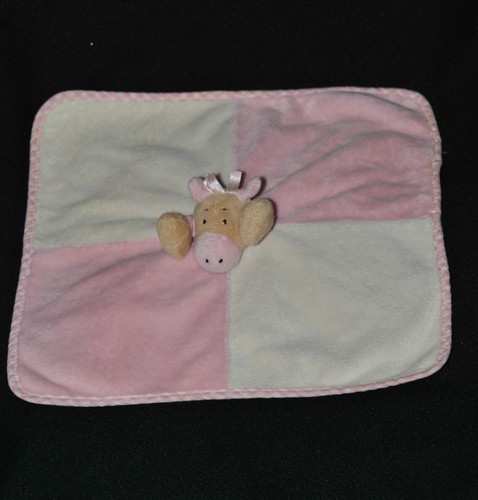 Doudou plat girafe vache - plat,