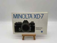 Minolta XD-7 Manuel