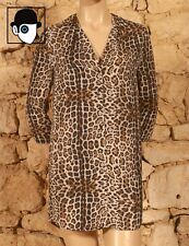 TUNIQUE LONGUE IMPRIMÉE "SANDRO" - UK 8 / US 4 / FR 36