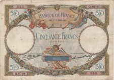 FRANCE - 50 FRANCS LUC OLIVIER