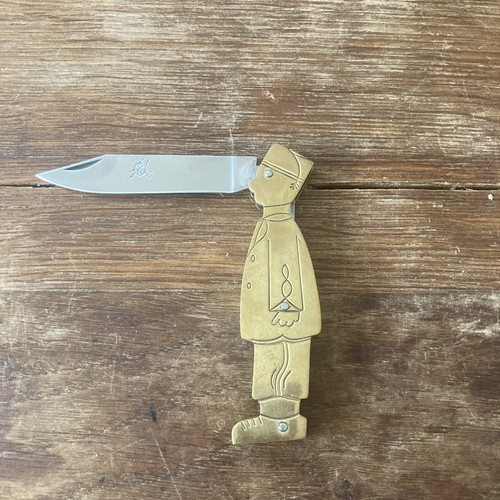 Couteau zouave laiton - couteau,