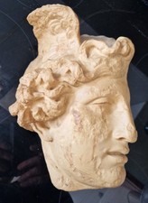 STATUE PROFILE HERMES APOLLON MOULAGE CACHET DU LOUVRE