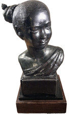 BUSTE EN PALTRE D' ANNAMITE